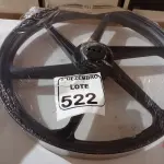 LOTE 522 - 01 RODA P/MOTO CG ARO “17 PARA QUALQUER CG (NOVO). (NO ESTADO) ATENÇÃO! FAZER A VISITAÇÃO ANTES DE ARREMATAR, NÃO SABEMOS SE FUNCIONA. LEILÃO NÃO TEM GARANTIA E NEM DEVOLUÇÃO, SUJEITO A POSSÍVEIS AVARIAS VISÍVEIS/OCULTAS E/OU AUSÊNCIA DE COMPONENTES.