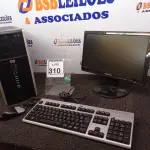 LOTE 310 - 01 CPU MARCA HP, 01 MONITOR MARCA POSITIVO C/TECLADO E MOUSE. (NO ESTADO) ATENÇÃO! FAZER A VISITAÇÃO ANTES DE ARREMATAR, NÃO SABEMOS SE FUNCIONA. LEILÃO NÃO TEM GARANTIA E NEM DEVOLUÇÃO, SUJEITO A POSSÍVEIS AVARIAS VISÍVEIS/OCULTAS E/OU AUSÊNCIA DE COMPONENTES.