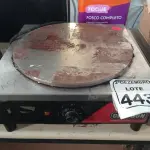 LOTE 443 - 01 CREPEIRA MARCA CROYDON. (NO ESTADO) ATENÇÃO! FAZER A VISITAÇÃO ANTES DE ARREMATAR, NÃO SABEMOS SE FUNCIONA. LEILÃO NÃO TEM GARANTIA E NEM DEVOLUÇÃO, SUJEITO A POSSÍVEIS AVARIAS VISÍVEIS/OCULTAS E/OU AUSÊNCIA DE COMPONENTES.