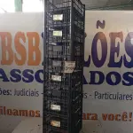 LOTE 310 - 10 CESTAS ORGANIZADORAS. (NO ESTADO) ATENÇÃO! FAZER A VISITAÇÃO ANTES DE ARREMATAR, NÃO SABEMOS SE FUNCIONA. LEILÃO NÃO TEM GARANTIA E NEM DEVOLUÇÃO, SUJEITO A POSSÍVEIS AVARIAS VISÍVEIS/OCULTAS E/OU AUSÊNCIA DE COMPONENTES.