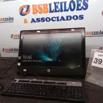 LOTE 391 - 01 ALL IN ONE MARCA HP C/TECLADO E MOUSE. (NO ESTADO) ATENÇÃO! FAZER A VISITAÇÃO ANTES DE ARREMATAR, NÃO SABEMOS SE FUNCIONA. LEILÃO NÃO TEM GARANTIA E NEM DEVOLUÇÃO, SUJEITO A POSSÍVEIS AVARIAS VISÍVEIS/OCULTAS E/OU AUSÊNCIA DE COMPONENTES.