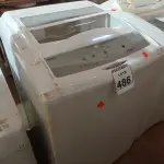 LOTE 486 - 01 MÁQUINA DE LAVAR MARCA BRASTEMP 8KG 220V. (NO ESTADO) ATENÇÃO! FAZER A VISITAÇÃO ANTES DE ARREMATAR, NÃO SABEMOS SE FUNCIONA. LEILÃO NÃO TEM GARANTIA E NEM DEVOLUÇÃO, SUJEITO A POSSÍVEIS AVARIAS VISÍVEIS/OCULTAS E/OU AUSÊNCIA DE COMPONENTES.