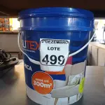 LOTE 499 - 01 GALÃO DE TINTA MARCA QUALITEX 18. (NO ESTADO) ATENÇÃO! FAZER A VISITAÇÃO ANTES DE ARREMATAR, NÃO SABEMOS SE FUNCIONA. LEILÃO NÃO TEM GARANTIA E NEM DEVOLUÇÃO, SUJEITO A POSSÍVEIS AVARIAS VISÍVEIS/OCULTAS E/OU AUSÊNCIA DE COMPONENTES.