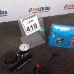 LOTE 419 - 01 MINI COMPRESSOR DE AR VEICULAR DC12V. (NO ESTADO) ATENÇÃO! FAZER A VISITAÇÃO ANTES DE ARREMATAR, NÃO SABEMOS SE FUNCIONA. LEILÃO NÃO TEM GARANTIA E NEM DEVOLUÇÃO, SUJEITO A POSSÍVEIS AVARIAS VISÍVEIS/OCULTAS E/OU AUSÊNCIA DE COMPONENTES.
