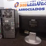 LOTE 365 - 01 CPU MARCA HP E 01 MONITOR MARCA AOC C/TECLADO E MOUSE. (NO ESTADO) ATENÇÃO! FAZER A VISITAÇÃO ANTES DE ARREMATAR, NÃO SABEMOS SE FUNCIONA. LEILÃO NÃO TEM GARANTIA E NEM DEVOLUÇÃO, SUJEITO A POSSÍVEIS AVARIAS VISÍVEIS/OCULTAS E/OU AUSÊNCIA DE COMPONENTES.