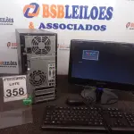 LOTE 358 - 01 CPU MARCA HP E 01 MONITOR MARCA SAMSUNG C/TECLADO E MOUSE. (NO ESTADO) ATENÇÃO! FAZER A VISITAÇÃO ANTES DE ARREMATAR, NÃO SABEMOS SE FUNCIONA. LEILÃO NÃO TEM GARANTIA E NEM DEVOLUÇÃO, SUJEITO A POSSÍVEIS AVARIAS VISÍVEIS/OCULTAS E/OU AUSÊNCIA DE COMPONENTES.