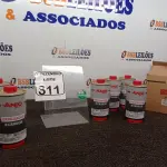 LOTE 311 - 01 CAIXA C/06 CATALISADORES MARCA ANJO CONTENDO 450ML EM CADA LATA(NOVO). (NO ESTADO) ATENÇÃO! FAZER A VISITAÇÃO ANTES DE ARREMATAR, NÃO SABEMOS SE FUNCIONA. LEILÃO NÃO TEM GARANTIA E NEM DEVOLUÇÃO, SUJEITO A POSSÍVEIS AVARIAS VISÍVEIS/OCULTAS E/OU AUSÊNCIA DE COMPONENTES.