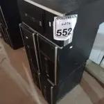 LOTE 552 - 05 CPUS MARCA HP. (NO ESTADO) ATENÇÃO! FAZER A VISITAÇÃO ANTES DE ARREMATAR, NÃO SABEMOS SE FUNCIONA. LEILÃO NÃO TEM GARANTIA E NEM DEVOLUÇÃO, SUJEITO A POSSÍVEIS AVARIAS VISÍVEIS/OCULTAS E/OU AUSÊNCIA DE COMPONENTES.