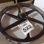 LOTE 522 - 01 RODA P/MOTO CG ARO “17 PARA QUALQUER CG (NOVO). (NO ESTADO) ATENÇÃO! FAZER A VISITAÇÃO ANTES DE ARREMATAR, NÃO SABEMOS SE FUNCIONA. LEILÃO NÃO TEM GARANTIA E NEM DEVOLUÇÃO, SUJEITO A POSSÍVEIS AVARIAS VISÍVEIS/OCULTAS E/OU AUSÊNCIA DE COMPONENTES.