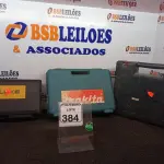 LOTE 384 - 03 MALETAS VAZIAS P/FERRAMENTAS MARCAS E MODELOS DIVERSOS. (NO ESTADO) ATENÇÃO! FAZER A VISITAÇÃO ANTES DE ARREMATAR, NÃO SABEMOS SE FUNCIONA. LEILÃO NÃO TEM GARANTIA E NEM DEVOLUÇÃO, SUJEITO A POSSÍVEIS AVARIAS VISÍVEIS/OCULTAS E/OU AUSÊNCIA DE COMPONENTES.