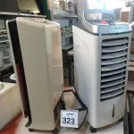 LOTE 323 - 02 CLIMATIZADORES MARCA SPRINGER E PHASER. (NO ESTADO) ATENÇÃO! FAZER A VISITAÇÃO ANTES DE ARREMATAR, NÃO SABEMOS SE FUNCIONA. LEILÃO NÃO TEM GARANTIA E NEM DEVOLUÇÃO, SUJEITO A POSSÍVEIS AVARIAS VISÍVEIS/OCULTAS E/OU AUSÊNCIA DE COMPONENTES.