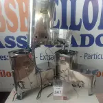 LOTE 347 - 03 CAFETEIRAS EM INOX C/AVARIAS. (NO ESTADO) ATENÇÃO! FAZER A VISITAÇÃO ANTES DE ARREMATAR, NÃO SABEMOS SE FUNCIONA. LEILÃO NÃO TEM GARANTIA E NEM DEVOLUÇÃO, SUJEITO A POSSÍVEIS AVARIAS VISÍVEIS/OCULTAS E/OU AUSÊNCIA DE COMPONENTES.