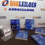 LOTE 360 - 05 REFLETORES LED AMBIENTE EXTERNO 100W. (NOVO), (NO ESTADO) ATENÇÃO! FAZER A VISITAÇÃO ANTES DE ARREMATAR, NÃO SABEMOS SE FUNCIONA. LEILÃO NÃO TEM GARANTIA E NEM DEVOLUÇÃO, SUJEITO A POSSÍVEIS AVARIAS VISÍVEIS/OCULTAS E/OU AUSÊNCIA DE COMPONENTES.