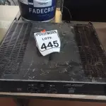 LOTE 445 - 01 AMPLIFICADOR PA-200 MARCA STANER. (NO ESTADO) ATENÇÃO! FAZER A VISITAÇÃO ANTES DE ARREMATAR, NÃO SABEMOS SE FUNCIONA. LEILÃO NÃO TEM GARANTIA E NEM DEVOLUÇÃO, SUJEITO A POSSÍVEIS AVARIAS VISÍVEIS/OCULTAS E/OU AUSÊNCIA DE COMPONENTES.