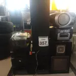 LOTE 357 - 03 MICRO SYSTEM E 01 APARELHO DE SOM C/DUAS CAIXAS DE SOM MARCAS E MODELOS DIVERSOS. (NO ESTADO) ATENÇÃO! FAZER A VISITAÇÃO ANTES DE ARREMATAR, NÃO SABEMOS SE FUNCIONA. LEILÃO NÃO TEM GARANTIA E NEM DEVOLUÇÃO, SUJEITO A POSSÍVEIS AVARIAS VISÍVEIS/OCULTAS E/OU AUSÊNCIA DE COMPONENTES.