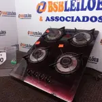 LOTE 320 - 01 FOGÃO COOKTOP 04 BOCAS MARCA FOGATT. (NO ESTADO) ATENÇÃO! FAZER A VISITAÇÃO ANTES DE ARREMATAR, NÃO SABEMOS SE FUNCIONA. LEILÃO NÃO TEM GARANTIA E NEM DEVOLUÇÃO, SUJEITO A POSSÍVEIS AVARIAS VISÍVEIS/OCULTAS E/OU AUSÊNCIA DE COMPONENTES.