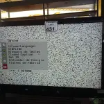 LOTE 431 - 01 TV 42” MARCA LG. (NO ESTADO) ATENÇÃO! FAZER A VISITAÇÃO ANTES DE ARREMATAR, NÃO SABEMOS SE FUNCIONA. LEILÃO NÃO TEM GARANTIA E NEM DEVOLUÇÃO, SUJEITO A POSSÍVEIS AVARIAS VISÍVEIS/OCULTAS E/OU AUSÊNCIA DE COMPONENTES.