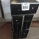 LOTE 552 - 05 CPUS MARCA HP. (NO ESTADO) ATENÇÃO! FAZER A VISITAÇÃO ANTES DE ARREMATAR, NÃO SABEMOS SE FUNCIONA. LEILÃO NÃO TEM GARANTIA E NEM DEVOLUÇÃO, SUJEITO A POSSÍVEIS AVARIAS VISÍVEIS/OCULTAS E/OU AUSÊNCIA DE COMPONENTES.