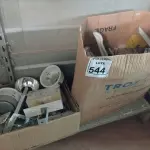 LOTE 544 - 01 LOTE C/GRANDE QUANTIDADE DE LUMINÁRIAS E MATERIAIS DIVERSOS. (NO ESTADO) ATENÇÃO! FAZER A VISITAÇÃO ANTES DE ARREMATAR, NÃO SABEMOS SE FUNCIONA. LEILÃO NÃO TEM GARANTIA E NEM DEVOLUÇÃO, SUJEITO A POSSÍVEIS AVARIAS VISÍVEIS/OCULTAS E/OU AUSÊNCIA DE COMPONENTES.