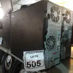 LOTE 505 - 02 CPU’S MARCA HP E 02 MOUSES. (NO ESTADO) ATENÇÃO! FAZER A VISITAÇÃO ANTES DE ARREMATAR, NÃO SABEMOS SE FUNCIONA. LEILÃO NÃO TEM GARANTIA E NEM DEVOLUÇÃO, SUJEITO A POSSÍVEIS AVARIAS VISÍVEIS/OCULTAS E/OU AUSÊNCIA DE COMPONENTES.
