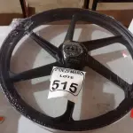 LOTE 515 - 01 RODA P/MOTO CG ARO “17 PARA QUALQUER CG (NOVO). (NO ESTADO) ATENÇÃO! FAZER A VISITAÇÃO ANTES DE ARREMATAR, NÃO SABEMOS SE FUNCIONA. LEILÃO NÃO TEM GARANTIA E NEM DEVOLUÇÃO, SUJEITO A POSSÍVEIS AVARIAS VISÍVEIS/OCULTAS E/OU AUSÊNCIA DE COMPONENTES.