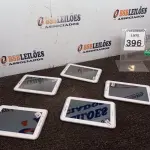 LOTE 396 - 05 TABLETS MARCAS E MODELOS DIVERSOS P/RETIRADA DE PEÇAS. (NO ESTADO) ATENÇÃO! FAZER A VISITAÇÃO ANTES DE ARREMATAR, NÃO SABEMOS SE FUNCIONA. LEILÃO NÃO TEM GARANTIA E NEM DEVOLUÇÃO, SUJEITO A POSSÍVEIS AVARIAS VISÍVEIS/OCULTAS E/OU AUSÊNCIA DE COMPONENTES.