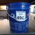 LOTE 498 - 01 GALÃO DE TINTA MARCA QUALITEX 18. (NO ESTADO) ATENÇÃO! FAZER A VISITAÇÃO ANTES DE ARREMATAR, NÃO SABEMOS SE FUNCIONA. LEILÃO NÃO TEM GARANTIA E NEM DEVOLUÇÃO, SUJEITO A POSSÍVEIS AVARIAS VISÍVEIS/OCULTAS E/OU AUSÊNCIA DE COMPONENTES.