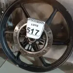 LOTE 517 - 01 RODA P/MOTO ARO “18. PARA HONDA 150 E 160 CILINDRADAS. (NO ESTADO) ATENÇÃO! FAZER A VISITAÇÃO ANTES DE ARREMATAR, NÃO SABEMOS SE FUNCIONA. LEILÃO NÃO TEM GARANTIA E NEM DEVOLUÇÃO, SUJEITO A POSSÍVEIS AVARIAS VISÍVEIS/OCULTAS E/OU AUSÊNCIA DE COMPONENTES.