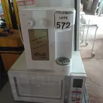 LOTE 572 - 01 PURIFICADOR DE ÁGUA MARCA FOFT E 01 MICROONDAS MARCA BRASTEMP. (NO ESTADO) ATENÇÃO! FAZER A VISITAÇÃO ANTES DE ARREMATAR, NÃO SABEMOS SE FUNCIONA. LEILÃO NÃO TEM GARANTIA E NEM DEVOLUÇÃO, SUJEITO A POSSÍVEIS AVARIAS VISÍVEIS/OCULTAS E/OU AUSÊNCIA DE COMPONENTES.