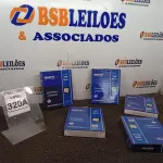 LOTE 320 - 05 REFLETORES LED AMBIENTE EXTERNO 100W. (NOVO), (NO ESTADO) ATENÇÃO! FAZER A VISITAÇÃO ANTES DE ARREMATAR, NÃO SABEMOS SE FUNCIONA. LEILÃO NÃO TEM GARANTIA E NEM DEVOLUÇÃO, SUJEITO A POSSÍVEIS AVARIAS VISÍVEIS/OCULTAS E/OU AUSÊNCIA DE COMPONENTES.