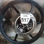LOTE 517 - 01 RODA P/MOTO ARO “18. PARA HONDA 150 E 160 CILINDRADAS. (NO ESTADO) ATENÇÃO! FAZER A VISITAÇÃO ANTES DE ARREMATAR, NÃO SABEMOS SE FUNCIONA. LEILÃO NÃO TEM GARANTIA E NEM DEVOLUÇÃO, SUJEITO A POSSÍVEIS AVARIAS VISÍVEIS/OCULTAS E/OU AUSÊNCIA DE COMPONENTES.