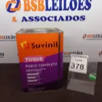 LOTE 378 - 01 LATA DE TINTA FOSCO BRANCO NEVE 18L MARCA SUVINIL. (NO ESTADO) ATENÇÃO! FAZER A VISITAÇÃO ANTES DE ARREMATAR, NÃO SABEMOS SE FUNCIONA. LEILÃO NÃO TEM GARANTIA E NEM DEVOLUÇÃO, SUJEITO A POSSÍVEIS AVARIAS VISÍVEIS/OCULTAS E/OU AUSÊNCIA DE COMPONENTES.