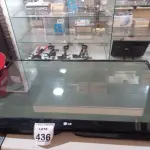 LOTE 436 - 01 TV 50” MARCA LG. (NO ESTADO) ATENÇÃO! FAZER A VISITAÇÃO ANTES DE ARREMATAR, NÃO SABEMOS SE FUNCIONA. LEILÃO NÃO TEM GARANTIA E NEM DEVOLUÇÃO, SUJEITO A POSSÍVEIS AVARIAS VISÍVEIS/OCULTAS E/OU AUSÊNCIA DE COMPONENTES.