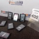 LOTE 400 - 07 GPS MARCAS E MODELOS DIVERSOS. (NO ESTADO) ATENÇÃO! FAZER A VISITAÇÃO ANTES DE ARREMATAR, NÃO SABEMOS SE FUNCIONA. LEILÃO NÃO TEM GARANTIA E NEM DEVOLUÇÃO, SUJEITO A POSSÍVEIS AVARIAS VISÍVEIS/OCULTAS E/OU AUSÊNCIA DE COMPONENTES.