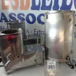 LOTE 361 - 03 CAFETEIRAS EM INOX C/AVARIAS MARCAS E MODELOS DIVERSOS. (NO ESTADO) ATENÇÃO! FAZER A VISITAÇÃO ANTES DE ARREMATAR, NÃO SABEMOS SE FUNCIONA. LEILÃO NÃO TEM GARANTIA E NEM DEVOLUÇÃO, SUJEITO A POSSÍVEIS AVARIAS VISÍVEIS/OCULTAS E/OU AUSÊNCIA DE COMPONENTES.