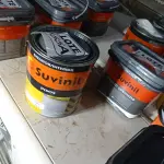 LOTE 155 - 01 LATA DE TINTA ACRÍLICA NA COR FOSCO VERMELHO MARCA SUVINIL 3,6L (NO ESTADO, NÃO SABEMOS SE FUNCIONA. LEILÃO NÃO TEM GARANTIA E NEM DEVOLUÇÃO, SUJEITO A POSSÍVEIS AVARIAS VISÍVEIS/OCULTAS E/OU AUSÊNCIA DE COMPONENTES)