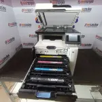 LOTE 017 - 01 IMPRESSORA HP LASERJET PRO 400 COLOR MFP M475DN (HP PRINTER). (NO ESTADO EM QUE SE ENCONTRA. SUJEITO A AVARIAS OCULTAS/VISÍVEIS.) CND8F6NBP1