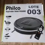 LOTE 003 - 01 - ASPIRADOR ROBÔ PHILCO PAS08C - BIVOLT (NO ESTADO, NÃO SABEMOS SE FUNCIONA. LEILÃO NÃO TEM GARANTIA E NEM DEVOLUÇÃO, SUJEITO A POSSÍVEIS AVARIAS VISÍVEIS/OCULTAS E/OU AUSÊNCIA DE COMPONENTES)
