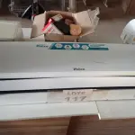 LOTE 117 - 01 – EVAPORADORA 12000 BTUS 220V PHILCO (NO ESTADO, NÃO SABEMOS SE FUNCIONA. LEILÃO NÃO TEM GARANTIA E NEM DEVOLUÇÃO, SUJEITO A POSSÍVEIS AVARIAS VISÍVEIS/OCULTAS E/OU AUSÊNCIA DE COMPONENTES)