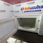 LOTE 022 - 01 MICRO-ONDAS PANASONIC 220V(MICROWAVE). (NO ESTADO EM QUE SE ENCONTRA. SUJEITO A AVARIAS OCULTAS/VISÍVEIS.) BF8509W