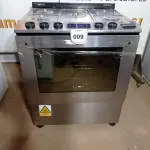 LOTE 009 - 01 FOGÃO MARCA BRASTEMP 220V (RANGE). (NO ESTADO EM QUE SE ENCONTRA. SUJEITO A AVARIAS OCULTAS/VISÍVEIS.) BH1573A