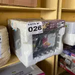 LOTE 026 - 01 - AIR FORNO ELÉTRICO MUELLER 35 LITROS PRATA COM FUNÇÃO FRYER MFB35G - 110V (NO ESTADO, NÃO SABEMOS SE FUNCIONA. LEILÃO NÃO TEM GARANTIA E NEM DEVOLUÇÃO, SUJEITO A POSSÍVEIS AVARIAS VISÍVEIS/OCULTAS E/OU AUSÊNCIA DE COMPONENTES)