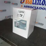 LOTE 179 - 01 LIXEIRA EM INOX C/PEDAL TAMANHO G MARCA GOEDERT GROUP 12L (SEM USO) (NO ESTADO, NÃO SABEMOS SE FUNCIONA. LEILÃO NÃO TEM GARANTIA E NEM DEVOLUÇÃO, SUJEITO A POSSÍVEIS AVARIAS VISÍVEIS/OCULTAS E/OU AUSÊNCIA DE COMPONENTES)