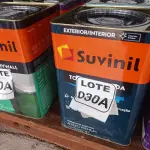 LOTE 030 - 01 LATA DE TINTA BASE COR BRANCO 16L ACRÍLICO PREMIUM MARCA SUVINIL (NO ESTADO, NÃO SABEMOS SE FUNCIONA. LEILÃO NÃO TEM GARANTIA E NEM DEVOLUÇÃO, SUJEITO A POSSÍVEIS AVARIAS VISÍVEIS/OCULTAS E/OU AUSÊNCIA DE COMPONENTES)