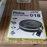 LOTE 018 - 01 - ASPIRADOR ROBÔ PHILCO PAS08C - BIVOLT (NO ESTADO, NÃO SABEMOS SE FUNCIONA. LEILÃO NÃO TEM GARANTIA E NEM DEVOLUÇÃO, SUJEITO A POSSÍVEIS AVARIAS VISÍVEIS/OCULTAS E/OU AUSÊNCIA DE COMPONENTES)