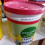 LOTE 035 - 01 BALDE DE ADITIVO IMPERMEABILIZANTE P/PINTURA ASFÁLTICA MARCA QUARTZOLIT 18L (NO ESTADO, NÃO SABEMOS SE FUNCIONA. LEILÃO NÃO TEM GARANTIA E NEM DEVOLUÇÃO, SUJEITO A POSSÍVEIS AVARIAS VISÍVEIS/OCULTAS E/OU AUSÊNCIA DE COMPONENTES)