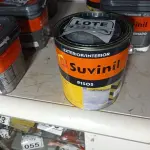 LOTE 165 - 01 LATA DE TINTA ACRÍLICA NA COR FOSCO AZUL MARCA SUVINIL 3,6L (NO ESTADO, NÃO SABEMOS SE FUNCIONA. LEILÃO NÃO TEM GARANTIA E NEM DEVOLUÇÃO, SUJEITO A POSSÍVEIS AVARIAS VISÍVEIS/OCULTAS E/OU AUSÊNCIA DE COMPONENTES)