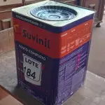 LOTE 184 - 01 LATA DE TINTA BASE COR BRANCO 16L ACRÍLICO PREMIUM MARCA SUVINIL (NO ESTADO, NÃO SABEMOS SE FUNCIONA. LEILÃO NÃO TEM GARANTIA E NEM DEVOLUÇÃO, SUJEITO A POSSÍVEIS AVARIAS VISÍVEIS/OCULTAS E/OU AUSÊNCIA DE COMPONENTES)