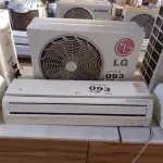 LOTE 093 - 01 KIT AR-CONDICIONADO LG 12000 BTUS (NO ESTADO, NÃO SABEMOS SE FUNCIONA. LEILÃO NÃO TEM GARANTIA E NEM DEVOLUÇÃO, SUJEITO A POSSÍVEIS AVARIAS VISÍVEIS/OCULTAS E/OU AUSÊNCIA DE COMPONENTES)
