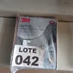 LOTE 042 - 50 - FOLHAS LIXA FERRO 221T GRÃO P100 225X275MM (NO ESTADO, NÃO SABEMOS SE FUNCIONA. LEILÃO NÃO TEM GARANTIA E NEM DEVOLUÇÃO, SUJEITO A POSSÍVEIS AVARIAS VISÍVEIS/OCULTAS E/OU AUSÊNCIA DE COMPONENTES)